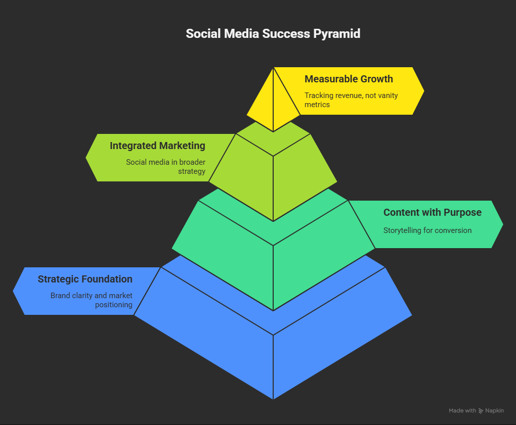 The 4-Pillar Profitable Social Media Framework for Businesses